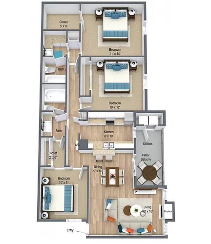 Floor plan C-2