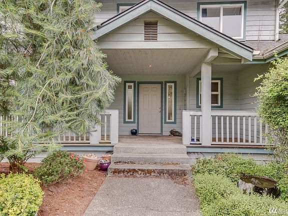 Front walkway with calming water feature. 