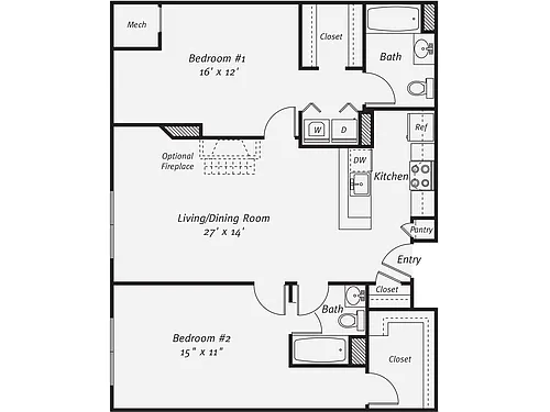 Floor plan B10
