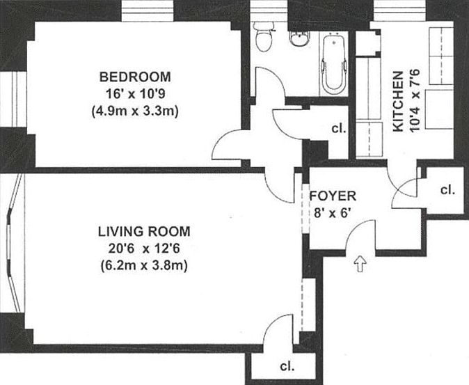 2nd image of 276 Riverside Dr APT 11A