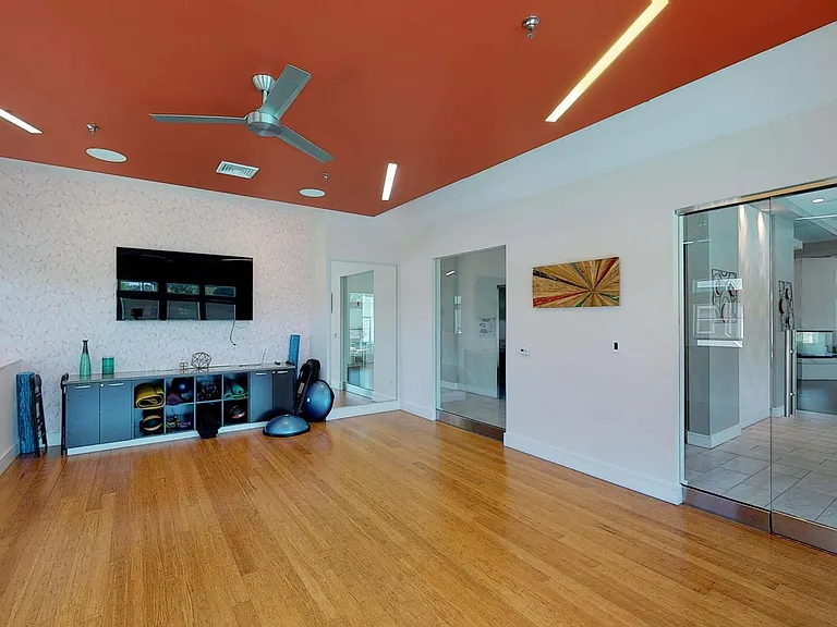 Make new friends at the grill or make time for yourself in the yoga studio