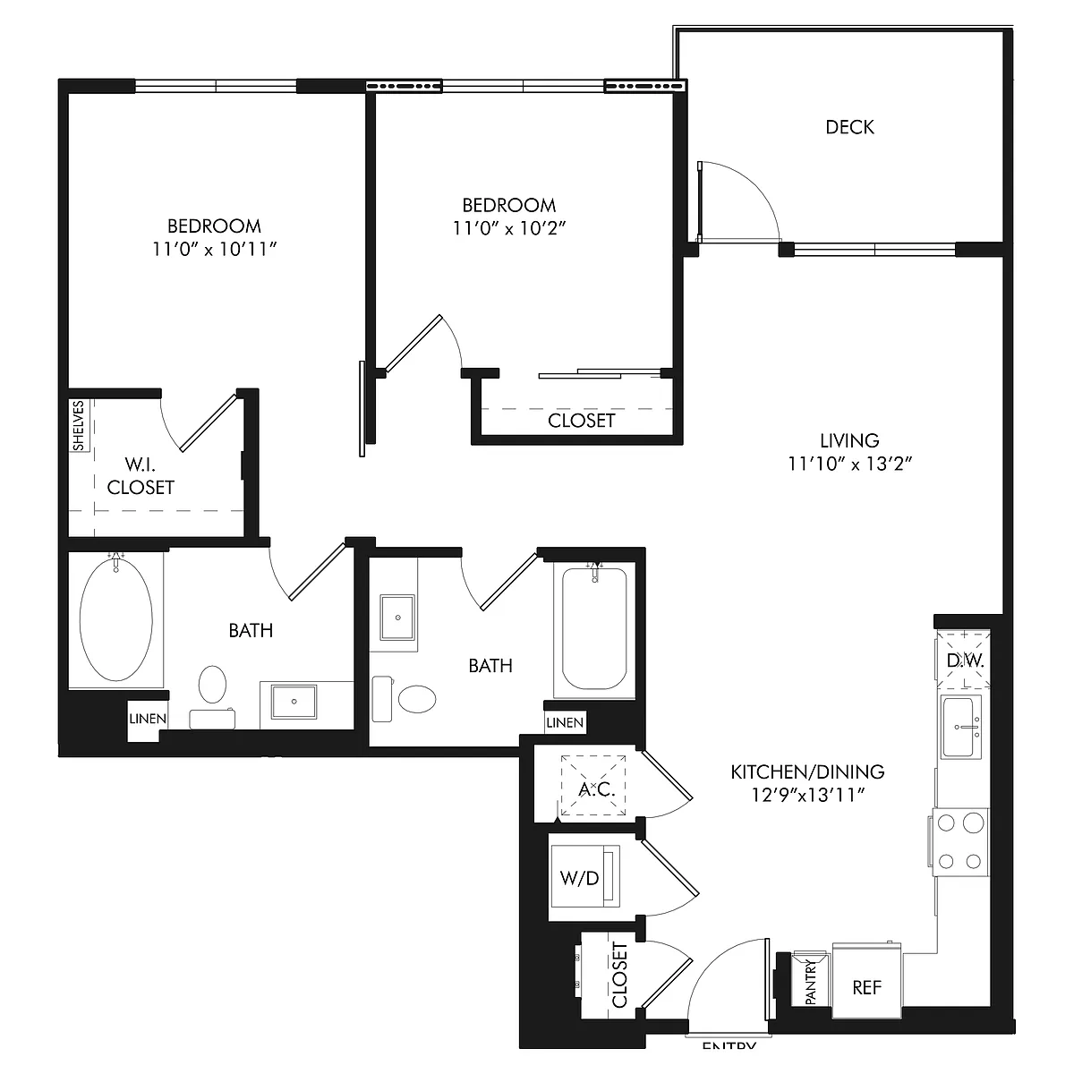 Floor plan B7