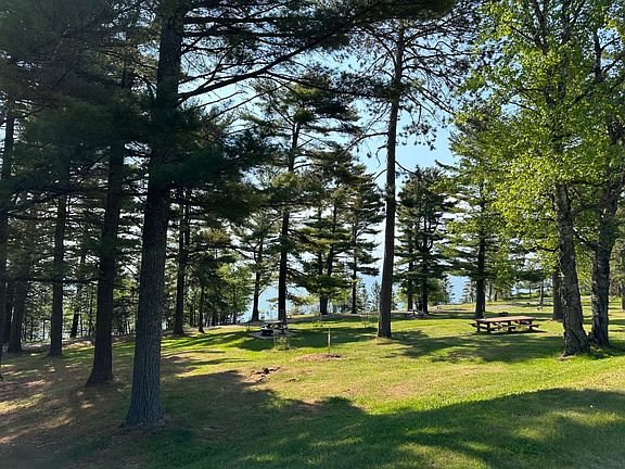 View of Lake Superior from back steps.
