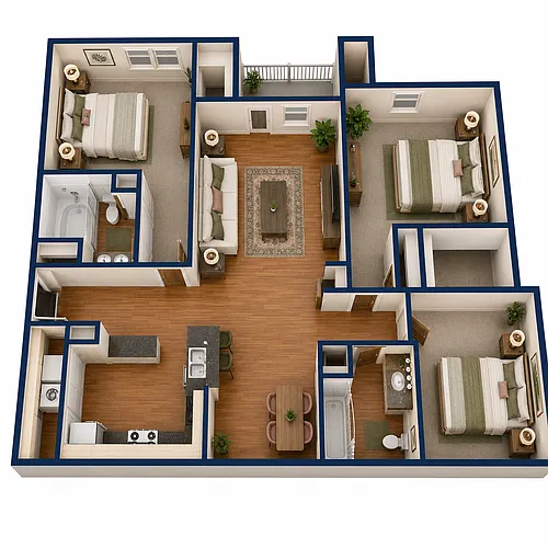Floor plan C1