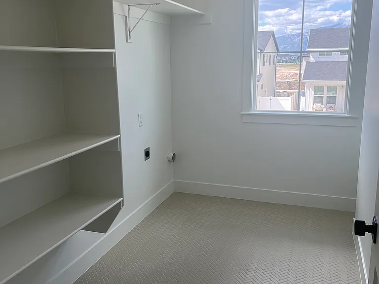 Upstairs Laundry room