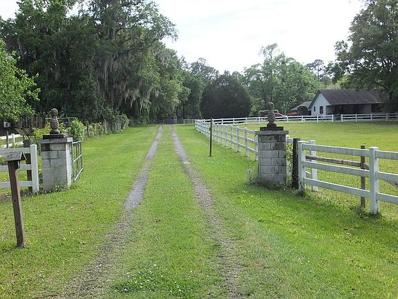 Driveway entrance