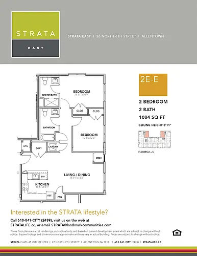 Floor plan 2E-E