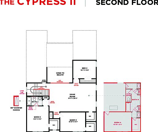 Cypress II Second Floor
