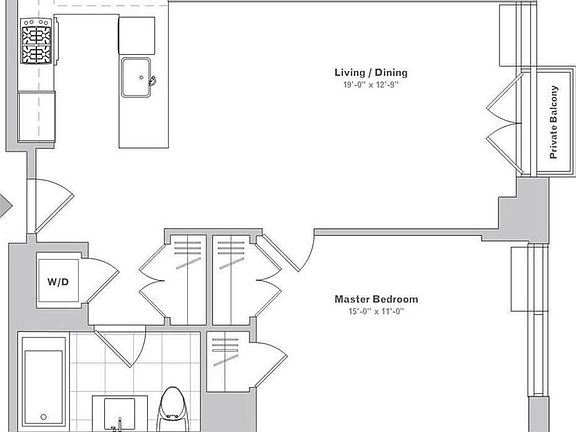 2nd image of 4117 Crescent St APT 5C