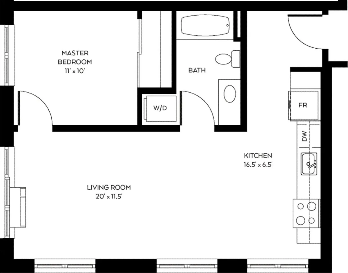 Floor plan A6
