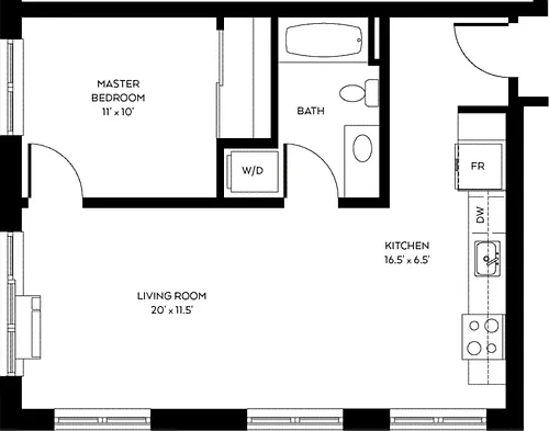 Floor plan A6