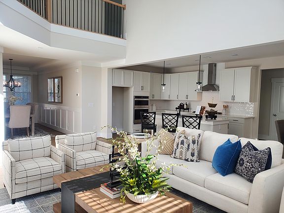 Family Room and Kitchen