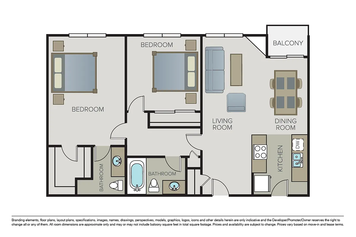 Floor plan Plan 2C