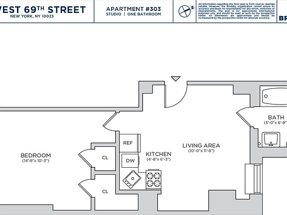 2nd image of 19 W 69th St APT 303