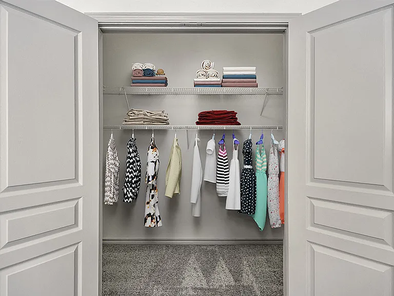 Large walk-in closets