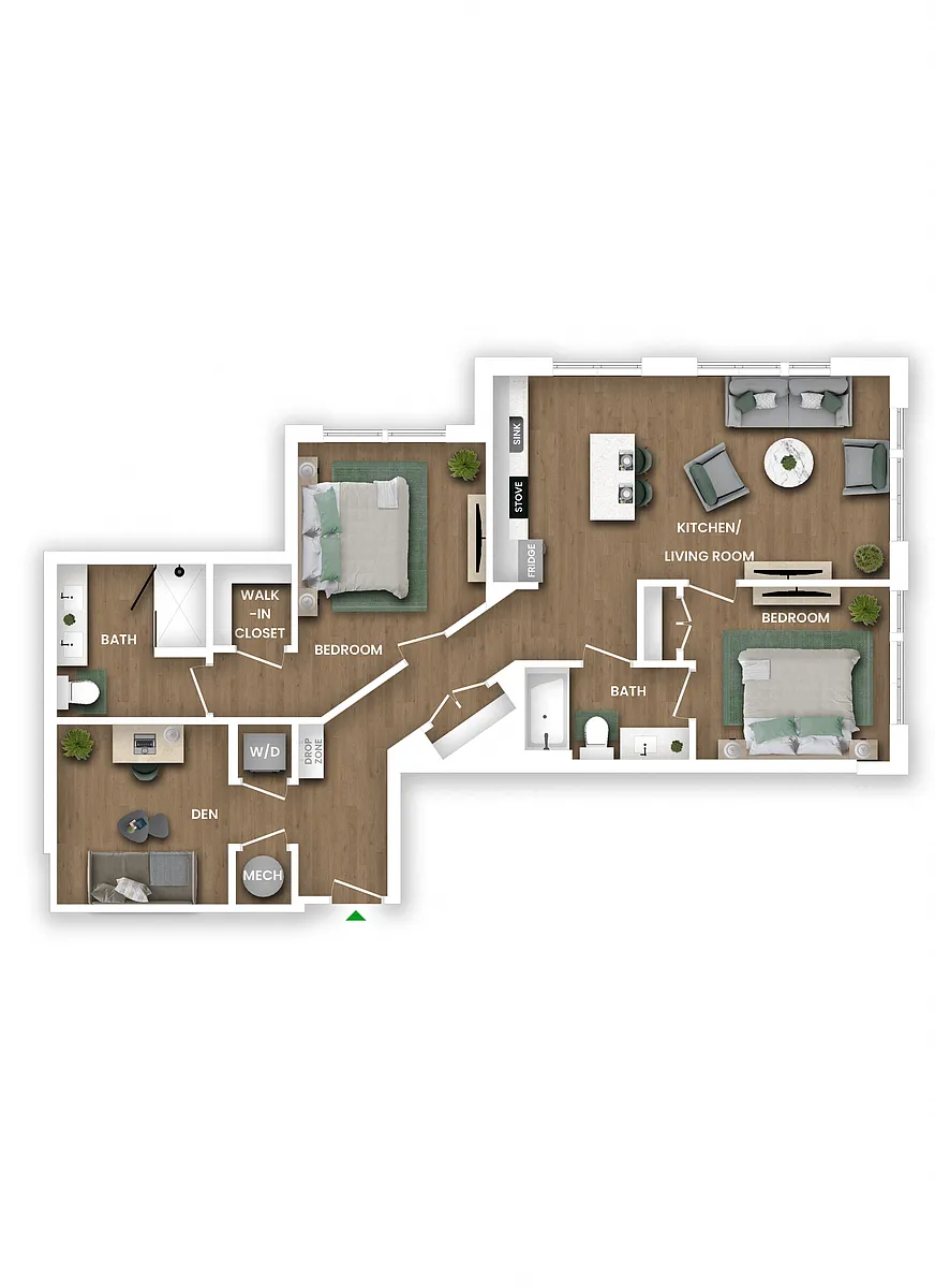 Floor plan B5BD