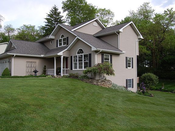 Side view of house