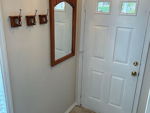 Front Door Area with closet