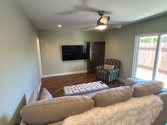 Large open living room