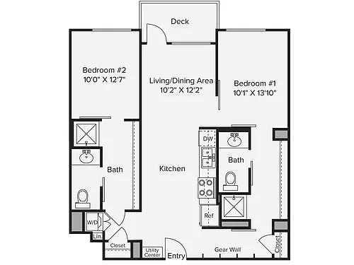 Floor plan B6V