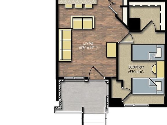 3rd image of 212 N Bassett St APT 109