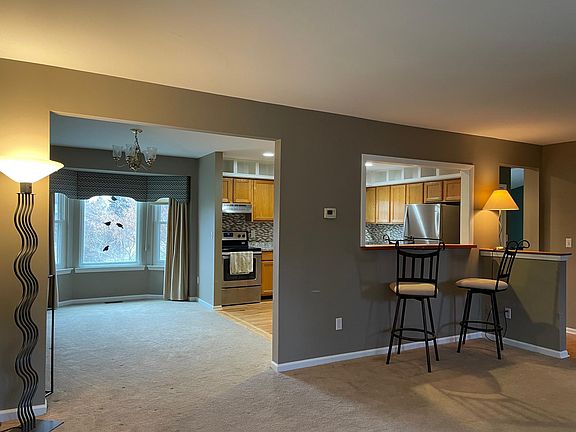 Living room, dining room