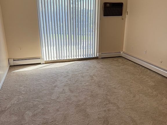 living room with balcony