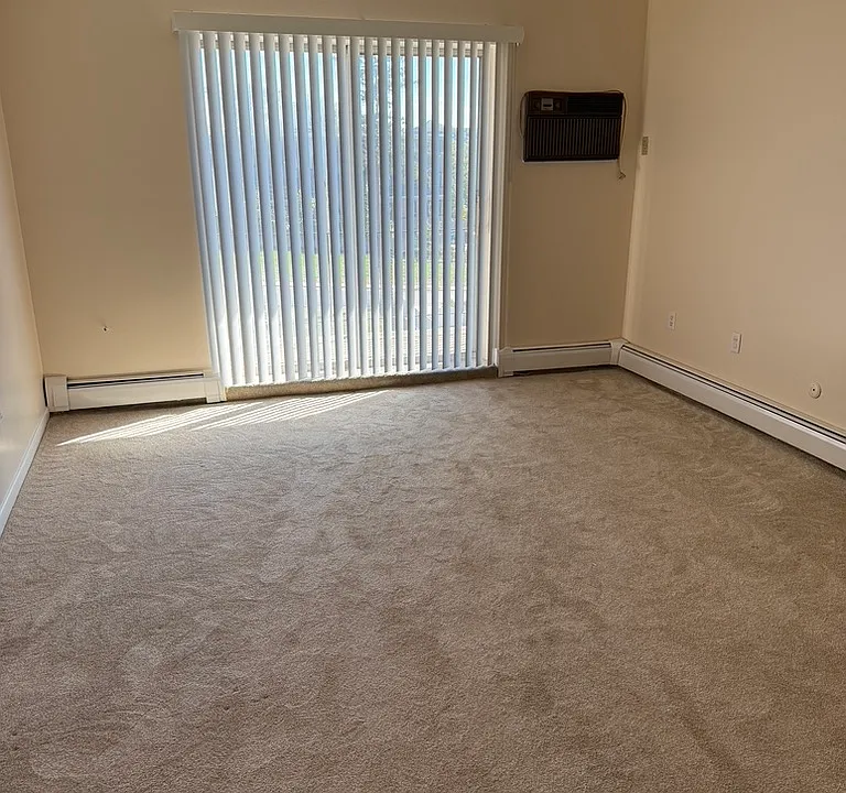 living room with balcony