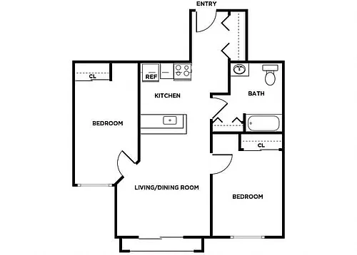 Floor plan B1