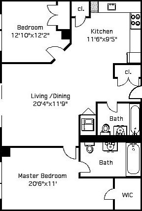 2nd image of 675 Sackett St APT 205