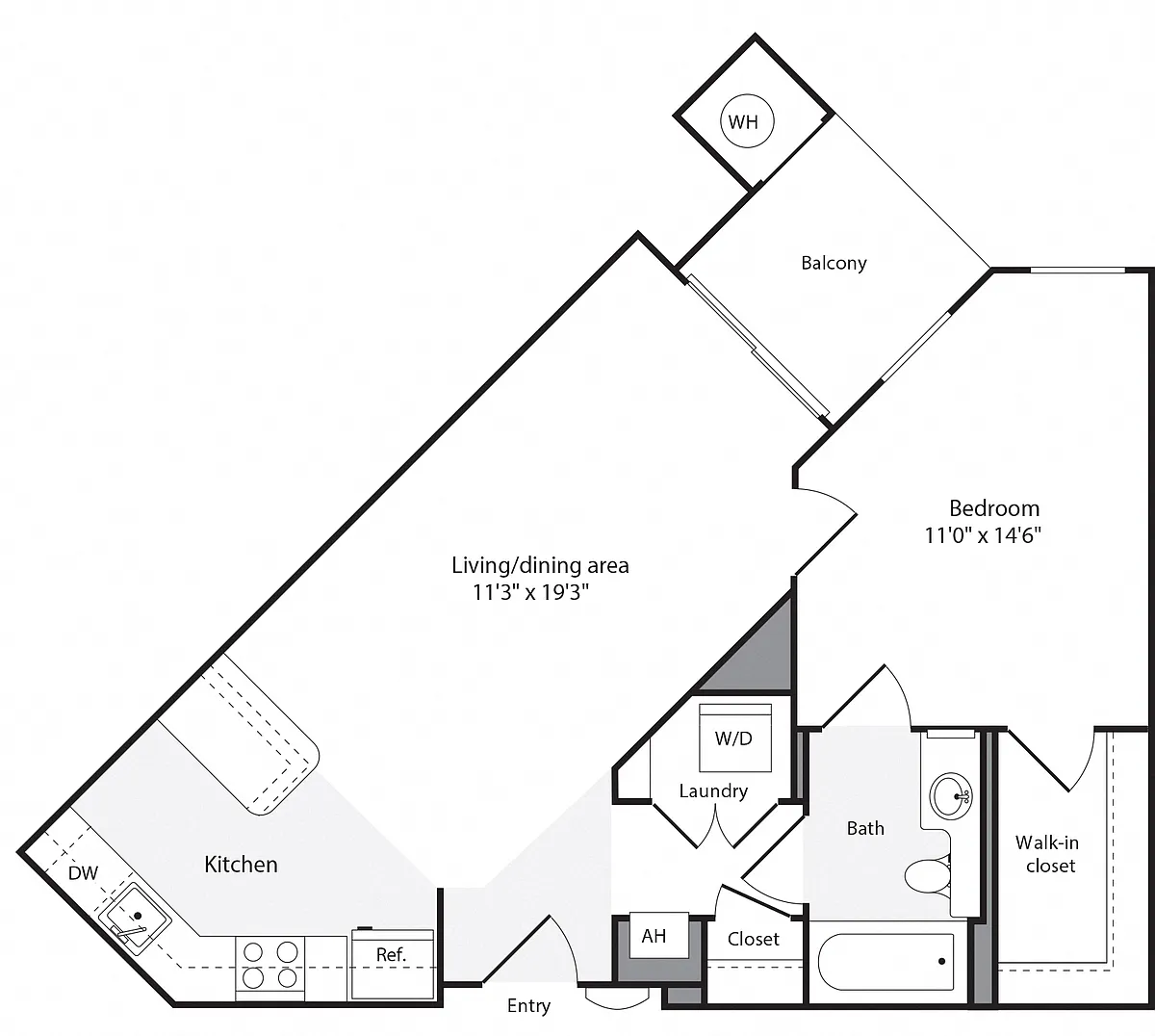 Floor plan 1F