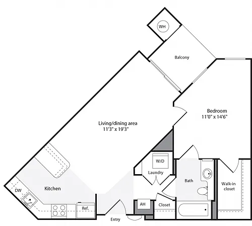 Floor plan 1F
