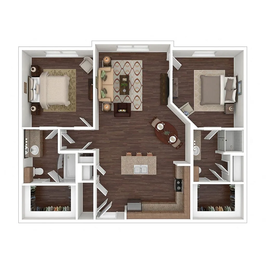 Floor plan B1