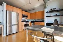 kitchen view from living room