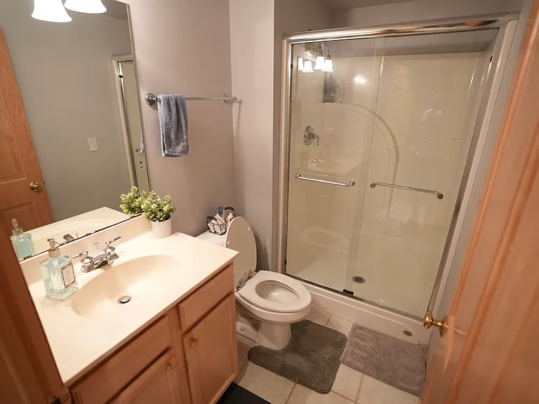 Basement bathroom