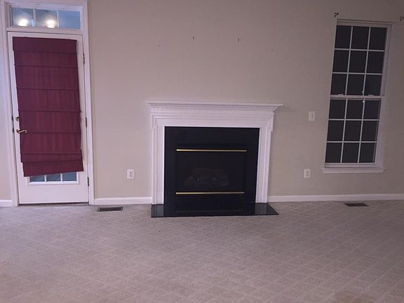 Family room with fireplace