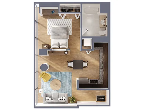Floor plan A4