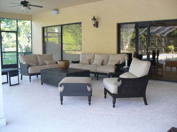 Back patio - like an extra room!