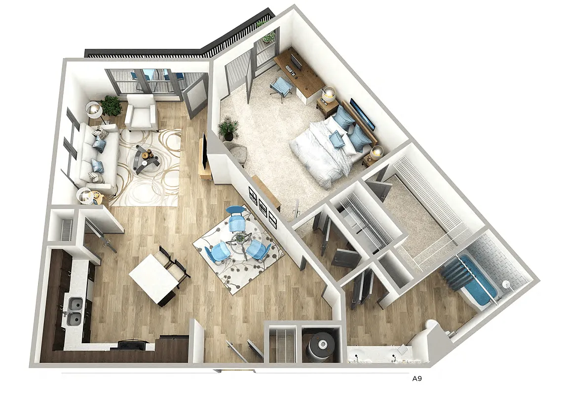 Floor plan A1I