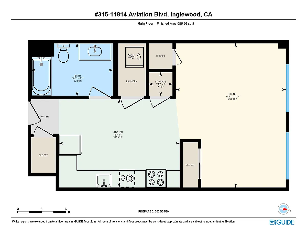 Floor plan Studio 1 BATH
