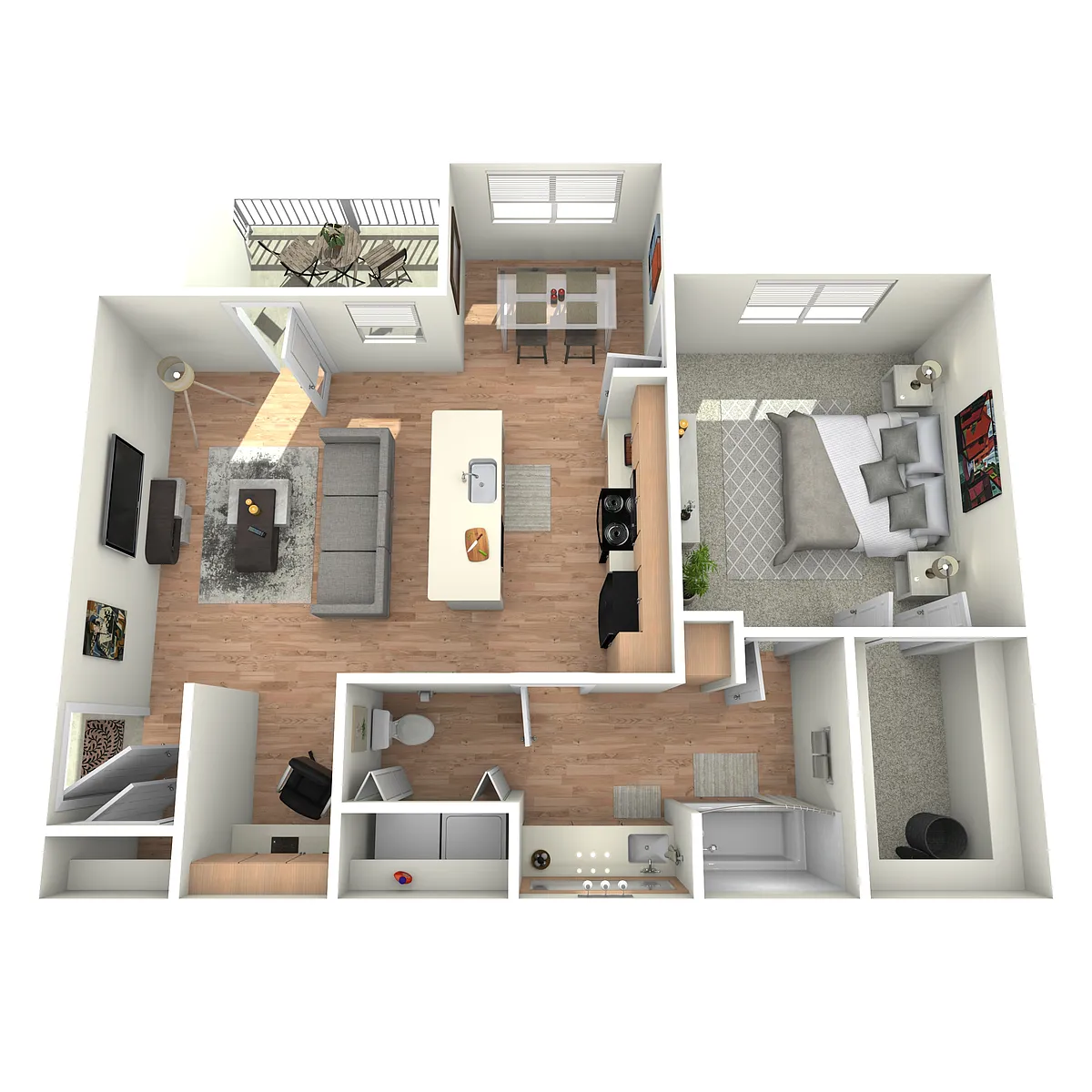 Floor plan A1
