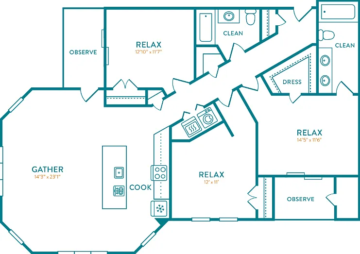 Stamford Floorplan Diagram