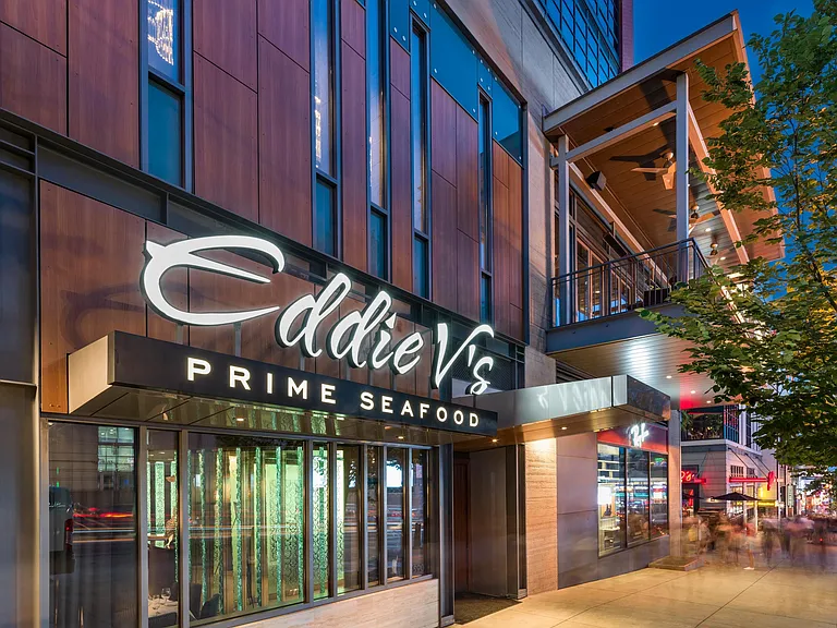 Upscale evenings are just steps away with Eddie V's Prime Seafood_fine dining, handcrafted cocktails, and live jazz in the heart of Nashville.
