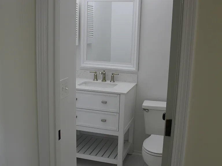 Updated hallway bathroom