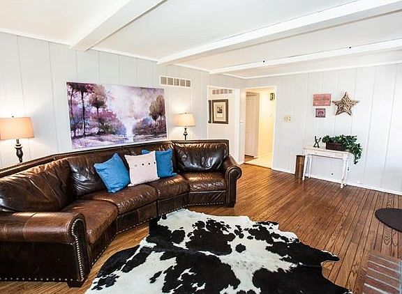Another view of the spacious family room.