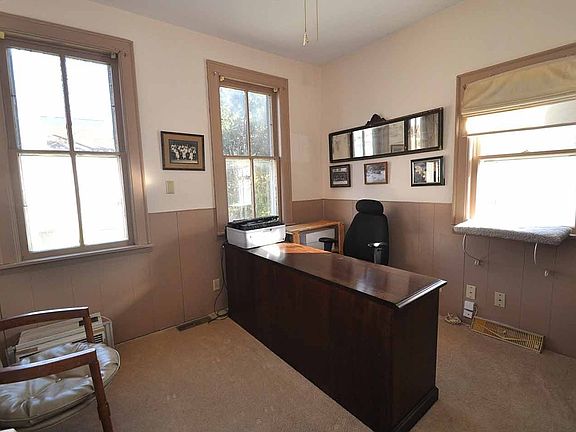 Bedroom being used as an office