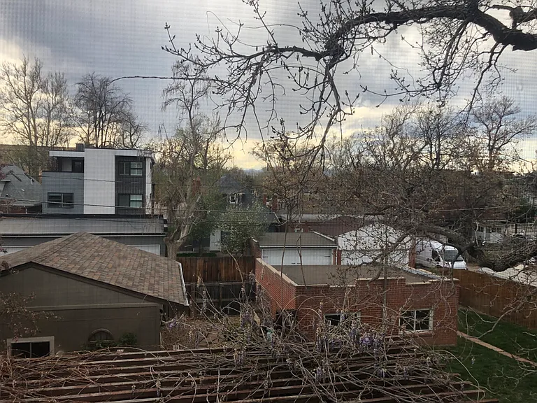 View from 3rd Bedroom with backyard West view