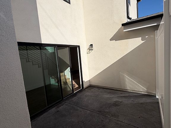 Private patio
