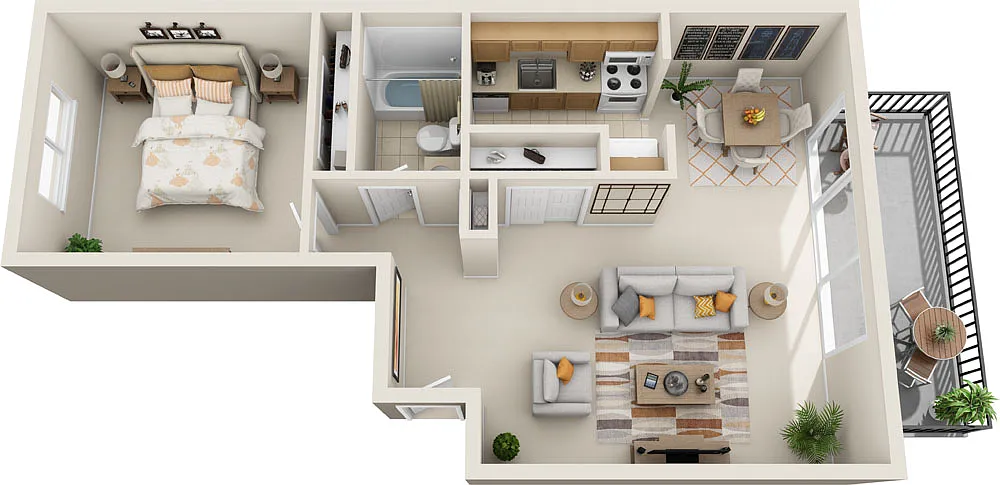 Floor plan Arbor Newly Renovated