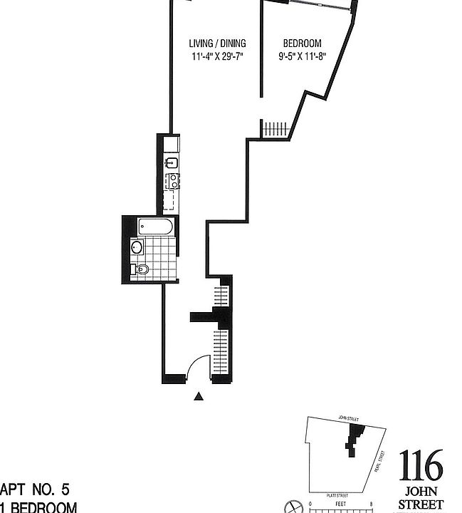 1st image of 116 John St APT 1905